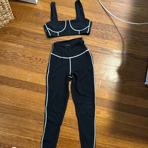 We Wore what workout set